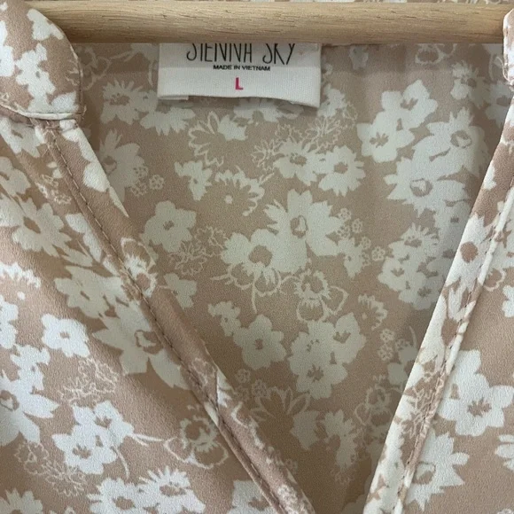 Sienna Sky Size Large Blush Pink Mauve Dress Spring Easter Outfit - Picture 3 of 6